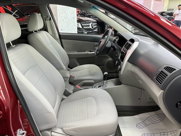 2008 Kia Cerato I Рестайлинг, красный, 645000 рублей - вид 11