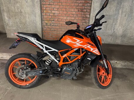 2019 KTM 390 Duke, оранжевый, 409000 рублей, вид 1
