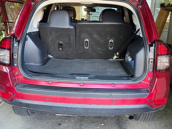 2012 Jeep Compass I Рестайлинг, красный, 1150000 рублей - вид 5