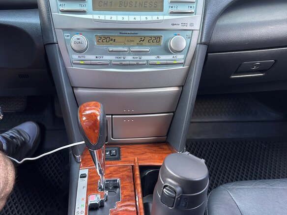 2008 Toyota Camry VI (XV40), чёрный, 1050000 рублей - вид 5