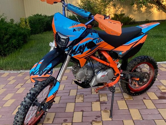 2024 Kayo Evolution YX140EM, оранжевый, 95000 рублей - вид 3