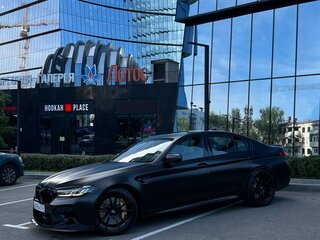 2020 BMW 5 серии 540i VII (G30/G31/G38) Рестайлинг, чёрный, 6700000 рублей, вид 2