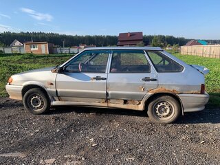 2006 Lada (ВАЗ) 2114, серебристый, 65000 рублей, вид 4
