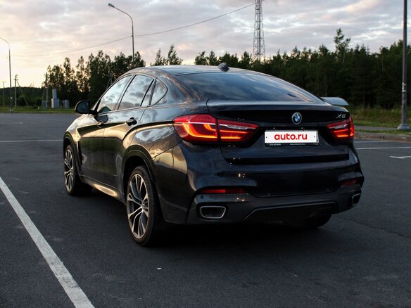 2018 BMW X6 40d II (F16), чёрный, 4150000 рублей - вид 5