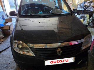 2011 Renault Logan I Рестайлинг, чёрный, 300000 рублей, вид 1