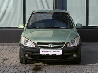2007 Hyundai Getz I Рестайлинг, зелёный, 490000 рублей, вид 2