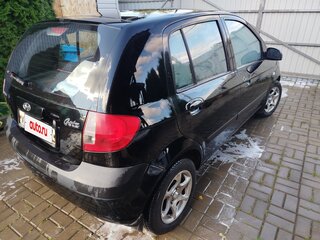 2008 Hyundai Getz I Рестайлинг, чёрный, 550000 рублей, вид 2