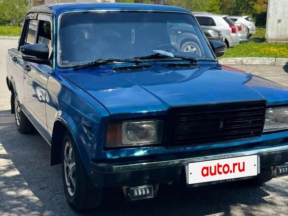 2006 Lada (ВАЗ) 2107, синий, 140000 рублей - вид 1