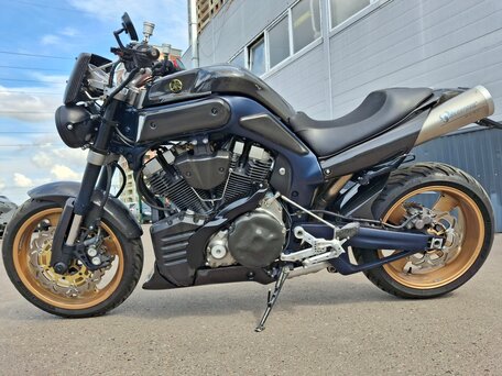 2005 Yamaha MT-01, чёрный, 1499999 рублей, вид 2