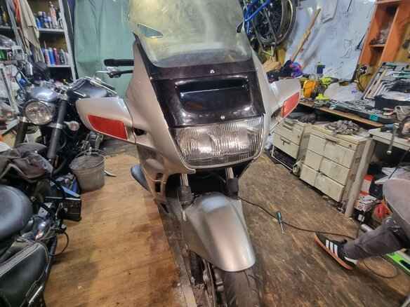 1990 Honda ST 1100, серебристый, 320000 рублей - вид 6