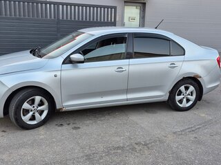 2014 Skoda Rapid Green Tec I, серебристый, 630000 рублей, вид 3
