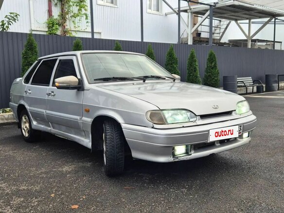 2007 Lada (ВАЗ) 2115, серебристый, 158000 рублей - вид 14