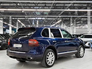 2009 Porsche Cayenne Diesel I Рестайлинг (957), синий, 1379000 рублей, вид 3