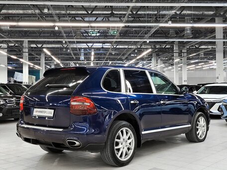 2009 Porsche Cayenne Diesel I Рестайлинг (957), синий, 1379000 рублей, вид 3