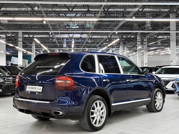2009 Porsche Cayenne Diesel I Рестайлинг (957), синий, 1449000 рублей - вид 3