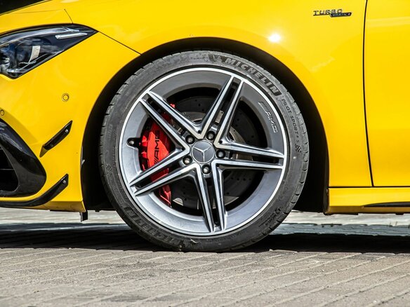 2021 Mercedes-Benz CLA AMG 45 AMG S II (C118, X118), жёлтый - вид 6
