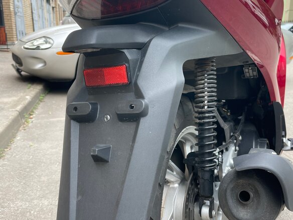 2024 Honda SH, красный, 155000 рублей - вид 18