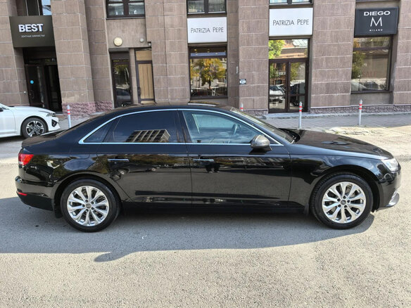 2015 Audi A4 V (B9), чёрный - вид 5