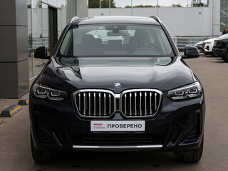 2022 BMW X3 25i xDrive III (G01) Рестайлинг, чёрный, 5998000 рублей, вид 2