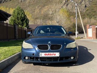 2003 BMW 5 серии 530i V (E60/E61), синий, 870000 рублей, вид 2