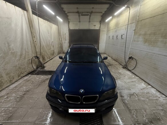 2001 BMW 3 серии 318i IV (E46), синий - вид 2
