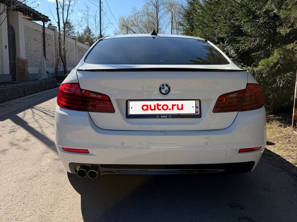2016 BMW 5 серии 520i VI (F10/F11/F07) Рестайлинг, белый, 1899999 рублей - вид 4