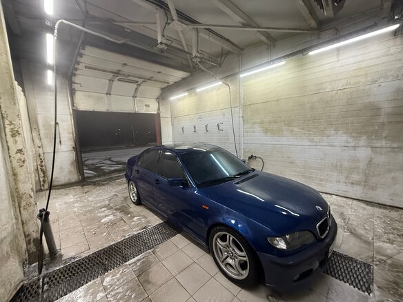 2001 BMW 3 серии 318i IV (E46), синий - вид 1