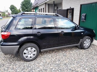 2007 Mitsubishi Outlander I, чёрный, 1000000 рублей, вид 5