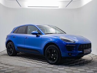 2018 Porsche Macan I, синий, 3395000 рублей, вид 3