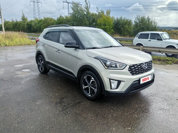 2020 Hyundai Creta I Рестайлинг, серый, 1820000 рублей - вид 2
