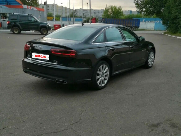 2016 Audi A6 IV (C7) Рестайлинг, чёрный, 2350000 рублей - вид 6