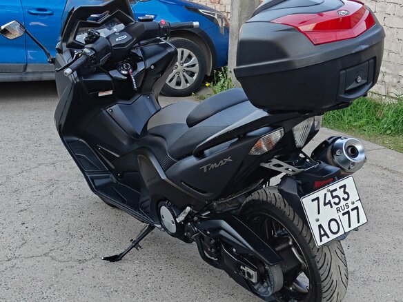 2012 Yamaha TMAX, серый, 580000 рублей - вид 16