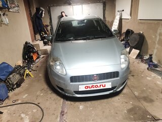 2008 Fiat Punto III Grande Punto, серебристый, 240000 рублей, вид 1