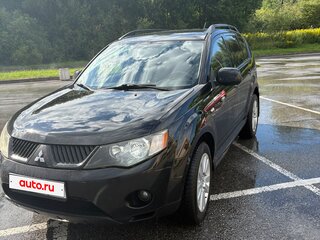 2008 Mitsubishi Outlander II, чёрный, 820000 рублей, вид 1