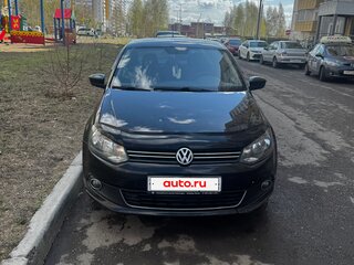 2011 Volkswagen Polo V, чёрный, 735000 рублей, вид 1