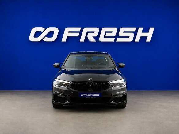 2017 BMW 5 серии 530d xDrive VII (G30/G31/G38), серый - вид 2
