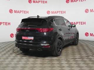2021 Kia Sportage IV Рестайлинг, чёрный, 2450000 рублей, вид 5