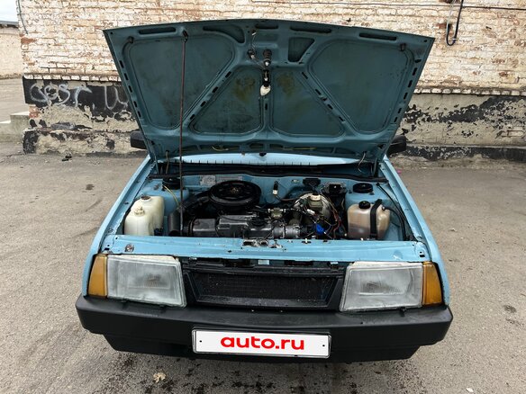 1990 Lada (ВАЗ) 2109, голубой, 75000 рублей