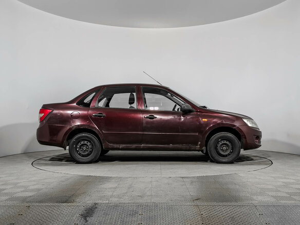 2014 Lada (ВАЗ) Granta I, красный, 249000 рублей - вид 3