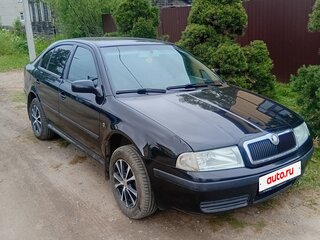 2008 Skoda Octavia I (A4) Рестайлинг, чёрный, 450000 рублей, вид 2