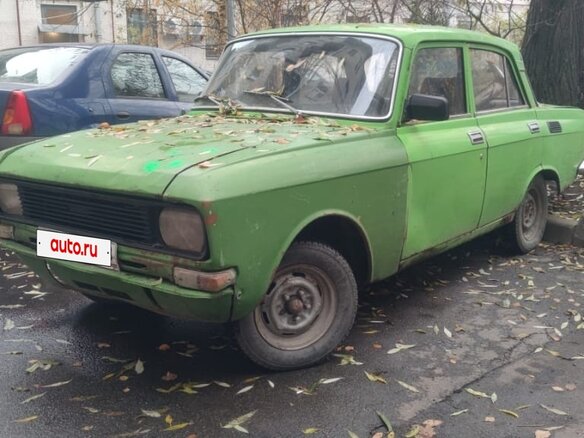1982 Москвич 2140, зелёный, 125000 рублей