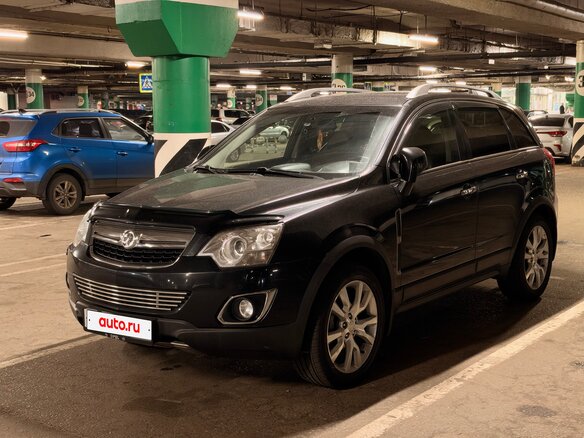 2012 Opel Antara I Рестайлинг, чёрный, 895000 рублей - вид 2