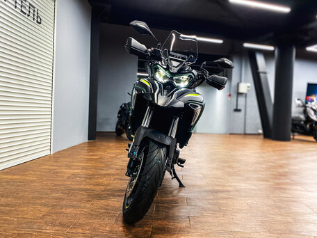 2026 Benelli TRK 702, зелёный, 739000 рублей, вид 3