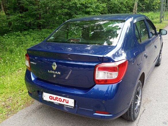 2018 Renault Logan II, синий, 500000 рублей - вид 7