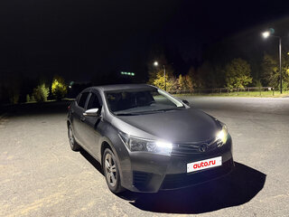 2013 Toyota Corolla XI (E160, E170, E180), серый, 1400000 рублей, вид 2