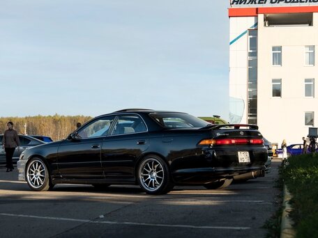 1993 Toyota Mark II VII (X90), зелёный, 1600000 рублей, вид 1