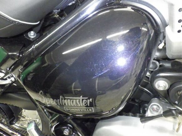 2025 Triumph Bonneville Speedmaster, чёрный - вид 9