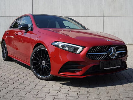 2022 Mercedes-Benz A-Класс 200 IV (W177), красный, 4733310 рублей, вид 3