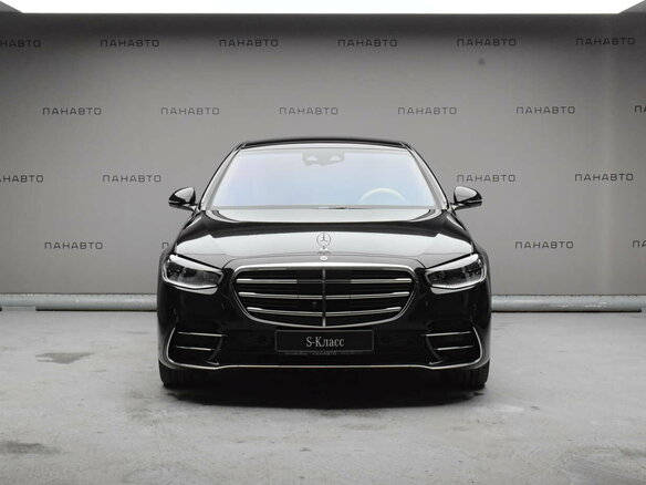 2024 Mercedes-Benz S-Класс 450 d Long 4MATIC VII (W223), чёрный - вид 3