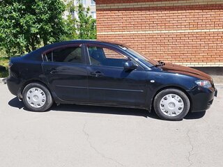 2008 Mazda 3 I (BK) Рестайлинг, чёрный, 530000 рублей, вид 3